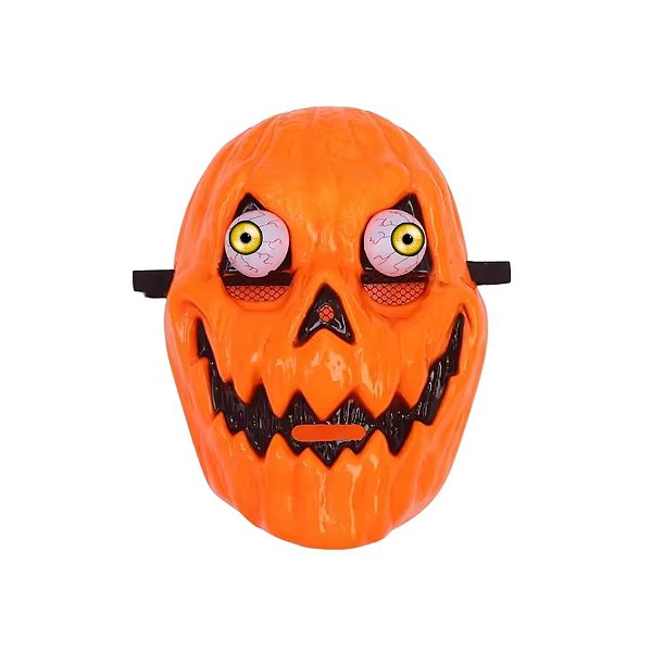Máscara de Halloween - Abóbora - 26x18,5cm - 1 unidade - Rizzo