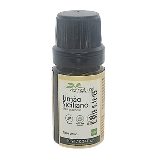 Óleo Essencial de Limão Siciliano Concentrado - 10ml - 1 unidade - Rizzo