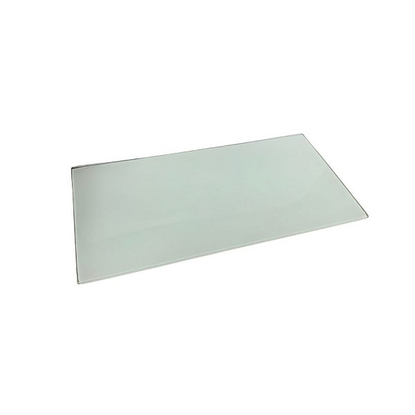 Bandeja Mesa Retangular Com Pé - Branca - 10x20cm - 1 unidade - Rizzo