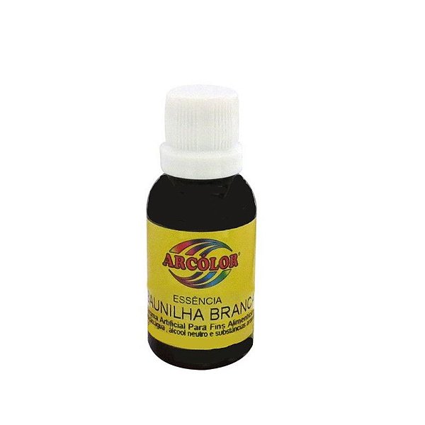 Essência de Baunilha Branca 30 ml Arcolor