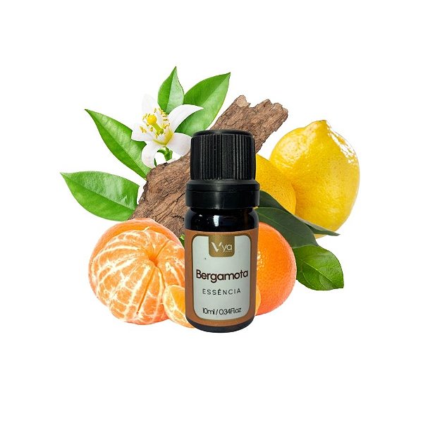 Essência Para Aromatizador Elétrico - Bergamota - 10ml - 1 unidade - Vya - Rizzo