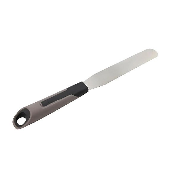 Espátula Reta Inox 33 cm Cake Brasil - Rizzo Confeitaria