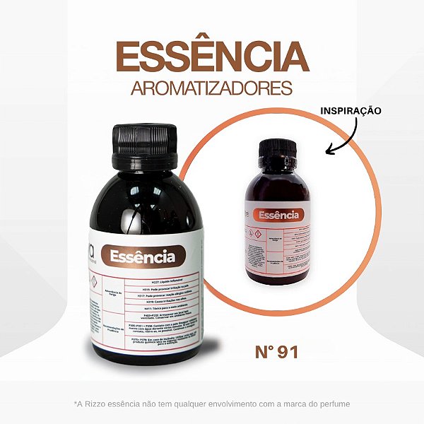 Essência Rizzo Concentrada para Ambientes N°91 - 100 g - 1 unidade - Rizzo