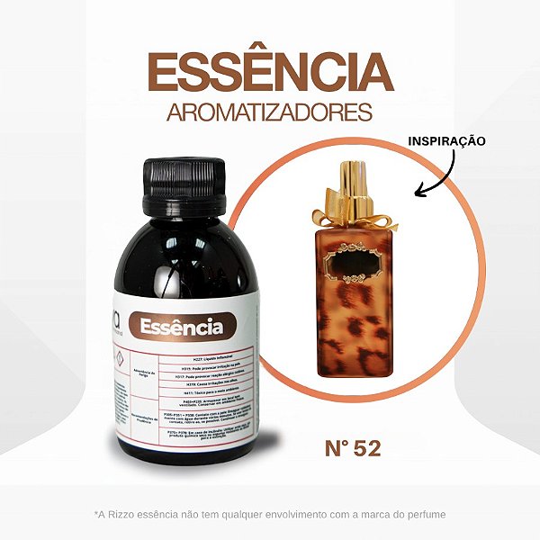 Essência Carmen Steffens Concentrada para Ambientes N°52 - 100 g - 1 unidade - Rizzo