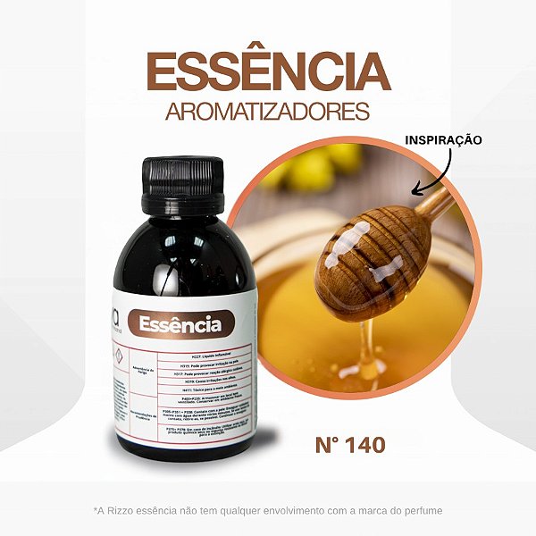 Essência Mel Concentrada para Ambientes N°140 - 100 g - 1 unidade - Rizzo