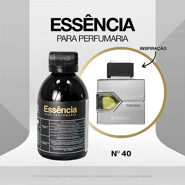 Essência Laventure Concentrada para Perfumaria N°40 - 100g - 1 unidade - Rizzo