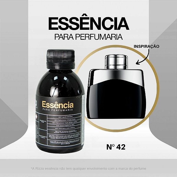 Essência Lendario Concentrada para Perfumaria N°42 - 100g - 1 unidade - Rizzo