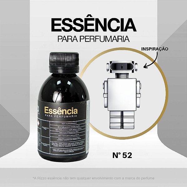 Essência Phantom Concentrada para Perfumaria N°52 - 100g - 1 unidade - Rizzo