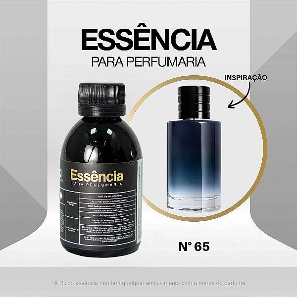 Essência Selvagem Concentrada para Perfumaria N°65 - 100g - 1 unidade - Rizzo