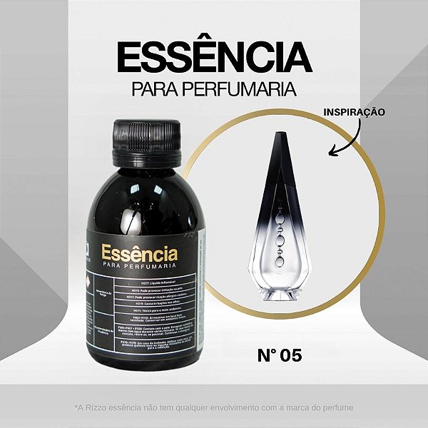 Essência Angel Ou Demon Concentrada para Perfumaria N°05 - 100g - 1 unidade - Rizzo