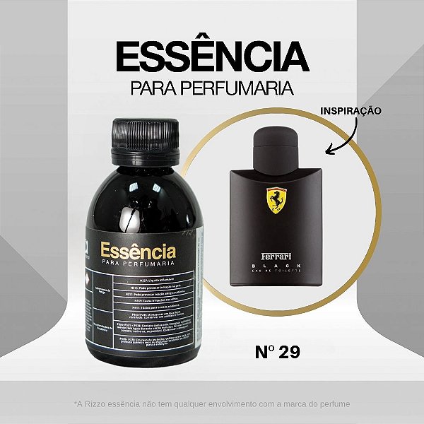 Essência Ferreiro Negro Concentrada para Perfumaria N°29 - 100g - 1 unidade - Rizzo