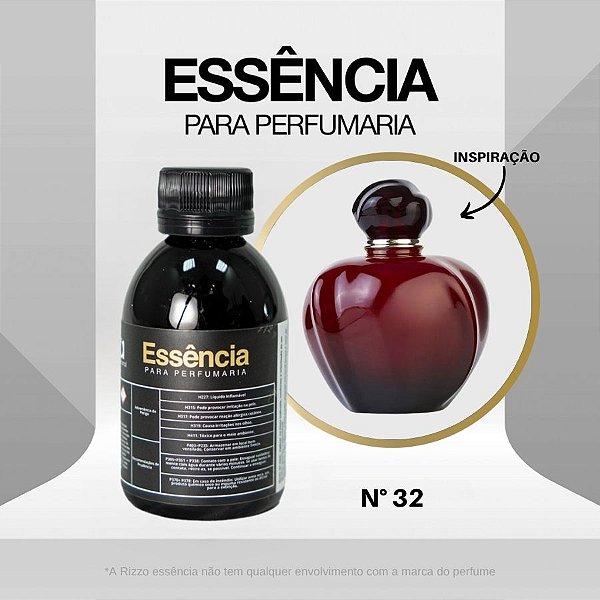 Essência Hypnotic Poison Concentrada para Perfumaria N°32 - 100g - 1 unidade - Rizzo