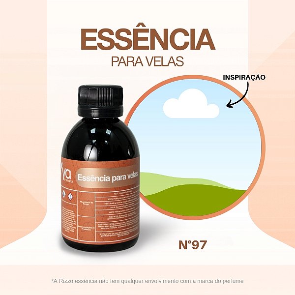 Essência Overend Concentrada Para Velas N°97 - 100g - 1 unidade - Vya - Rizzo