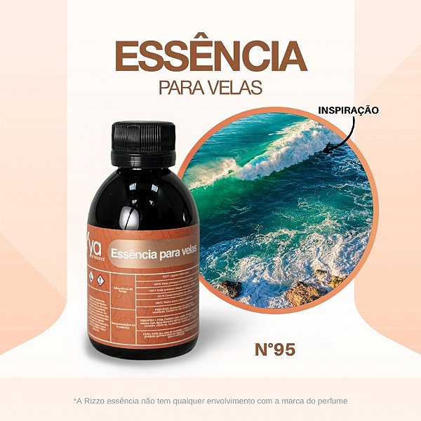 Essência Nazaré Beach Concentrada Para Velas N°95 - 100g - 1 unidade - Vya - Rizzo