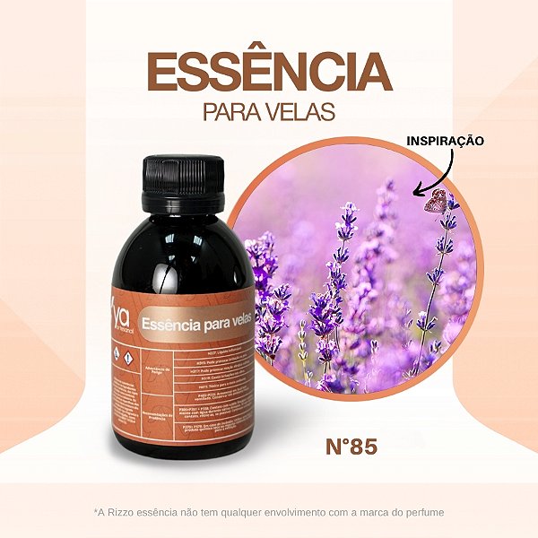 Essência Martan Lavanda Concentrada Para Velas N°85 - 100g - 1 unidade - Vya - Rizzo