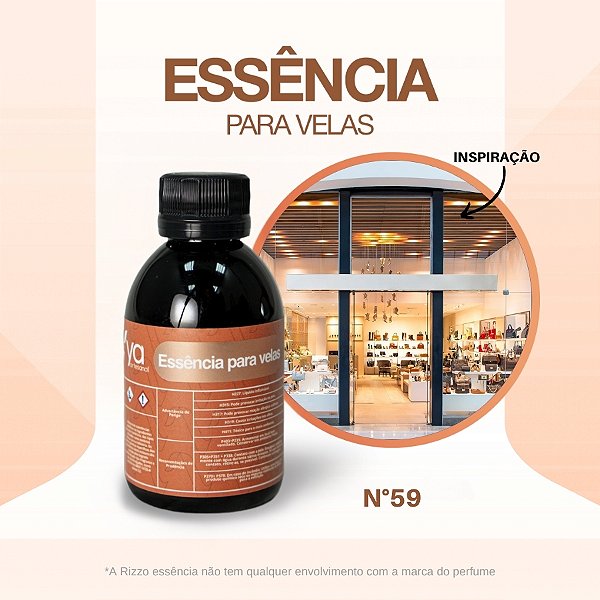 Essência Jorge Bishoff Concentrada Para Velas N°59 - 100g - 1 unidade - Vya - Rizzo