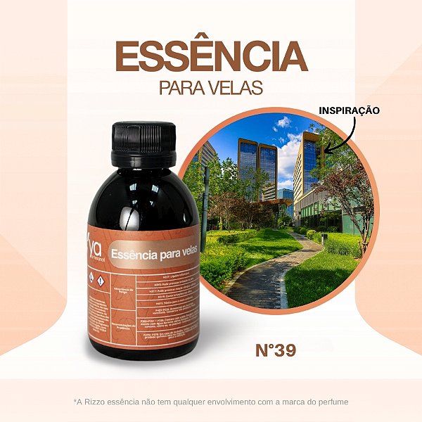 Essência Cidade Jardim Concentrada Para Velas N°39 - 100g - 1 unidade - Vya - Rizzo
