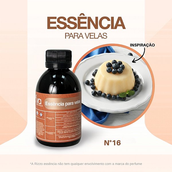 Essência Baunilha e Groselha Concentrada Para Velas N°16 - 100g - 1 unidade - Vya - Rizzo