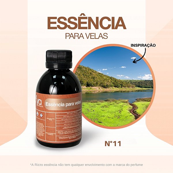 Essência Araguaia Concentrada Para Velas N°11 - 100g - 1 unidade - Vya - Rizzo