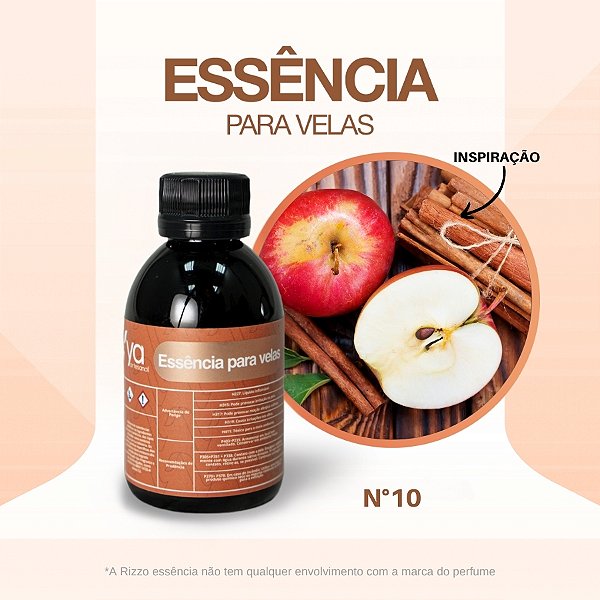 Essência Apple Spice Tea Concentrada Para Velas N°10 - 100g - 1 unidade - Vya - Rizzo