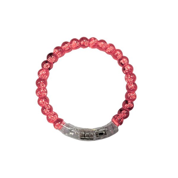 Pulseira Neon com LED - Vermelho - 1 unidade - Rizzo