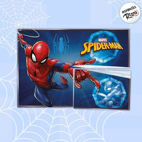 Painel Decorativo - Homem Aranha - 1 unidade - Disney Original - Rizzo