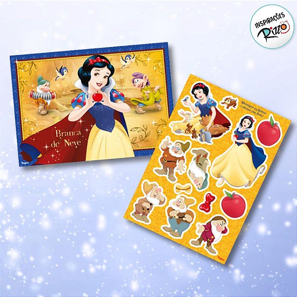 Kit Decorativo - Branca de Neve - 1 unidade - Disney Original - Rizzo