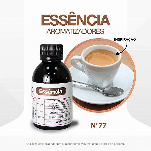 Essência Expresso Concentrada Para Ambientes N°77 - 100g - 1 unidade - Vya - Rizzo