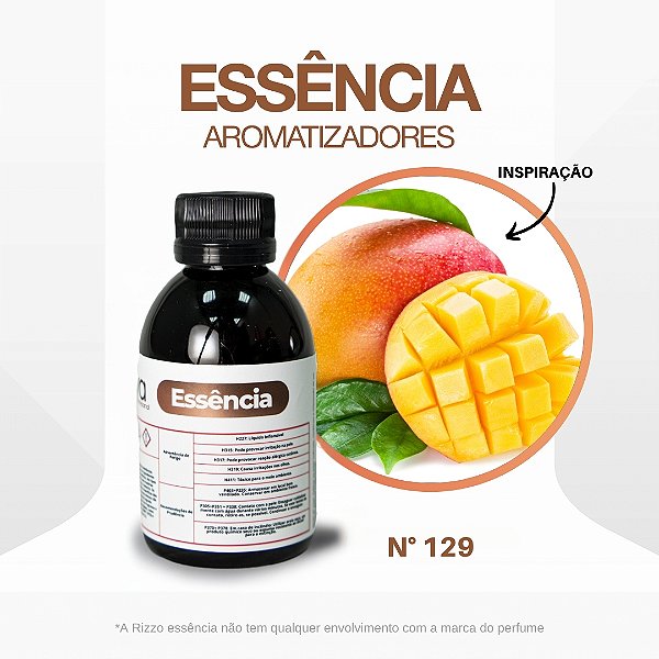 Essência Manga Concentrada Para Ambientes N°129 - 100g - 1 unidade - Vya - Rizzo