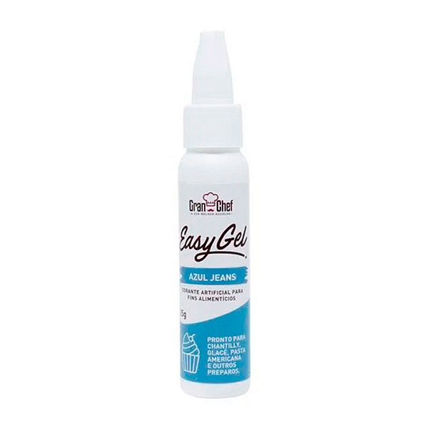 Corante Easy Gel Azul Jeans 25g GranChef