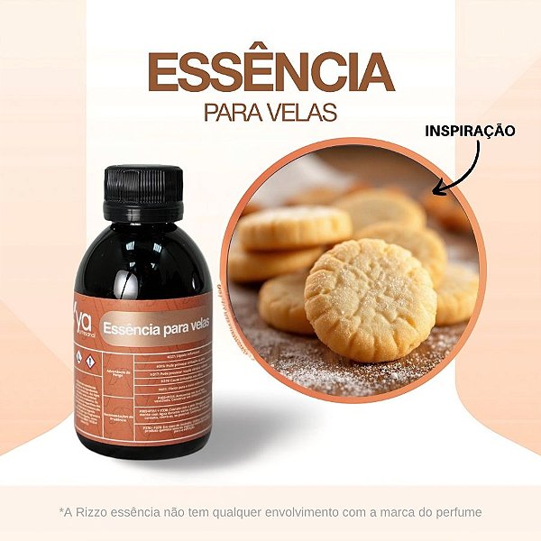 Essência Cookie Ninho Concentrada Para Velas - 100g - 1 unidades - Vya - Rizzo