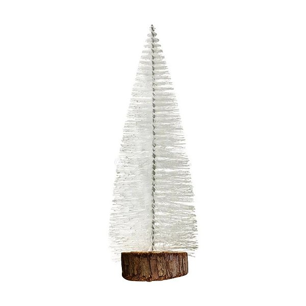 Mini Árvore de Natal Grande - Branca - 20cm - 1 unidade - Rizzo