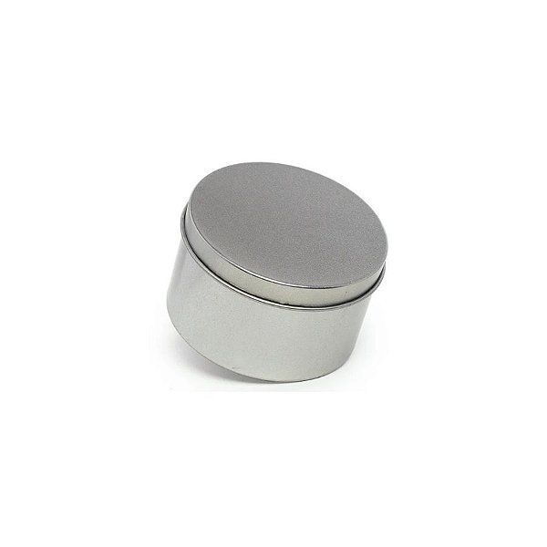 Lata de Metal Redonda - 7,5x4x7,5cm - 10 unidades - Rizzo