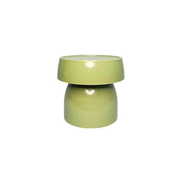 Boleira Cogumelo Pequena - Verde Oliva - 12x13cm - 1 unidade - Rizzo