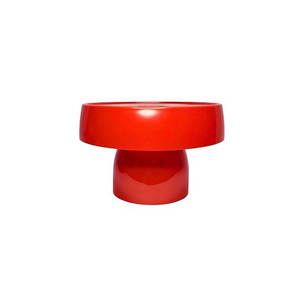 Boleira Cogumelo Grande - Vermelho - 18,5x12,5cm - 1 unidade - Rizzo