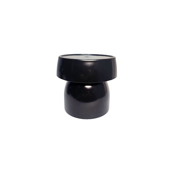 Boleira Cogumelo Pequena - Preto - 12x13cm - 1 unidade - Rizzo
