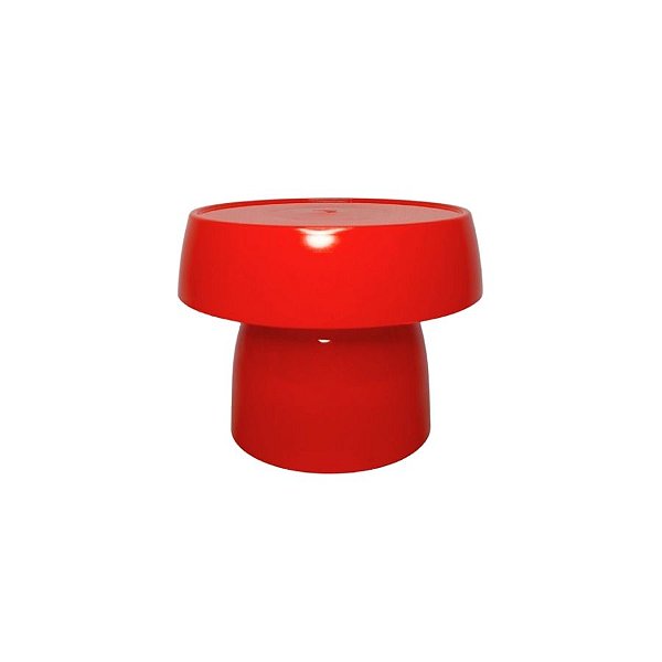 Boleira Cogumelo Média - Vermelho - 15,5x12,5cm - 1 unidade - Rizzo