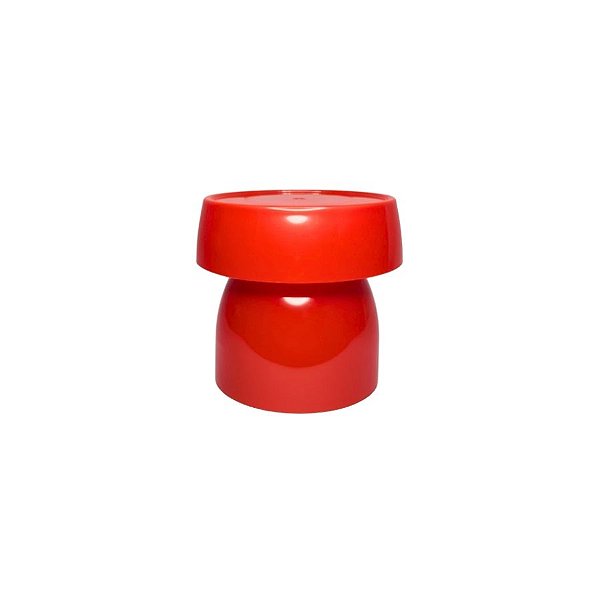 Boleira Cogumelo Pequena - Vermelho - 12x13cm - 1 unidade - Rizzo