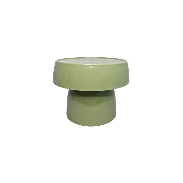 Boleira Cogumelo Média - Verde Oliva - 15,5x12,5cm - 1 unidade - Rizzo