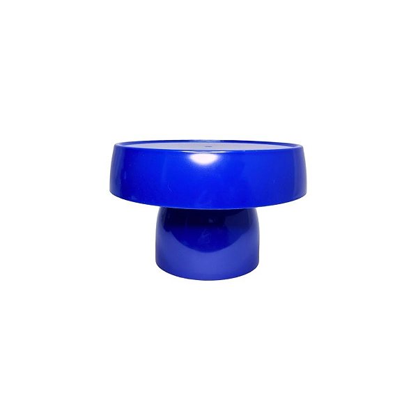 Boleira Cogumelo Grande - Azul Escuro - 18,5x12,5cm - 1 unidade - Rizzo