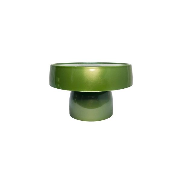 Boleira Cogumelo Grande - Verde Eucalipto - 18,5x12,5cm - 1 unidade - Rizzo