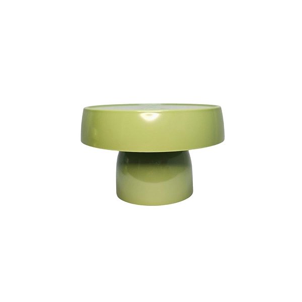 Boleira Cogumelo Grande - Verde Oliva - 18,5x12,5cm - 1 unidade - Rizzo