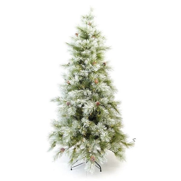 Árvore de Natal Nassau Com 300 Leds - Bivolt  - 393 Hastes - 1,8m - 1 unidade - Cromus - Rizzo
