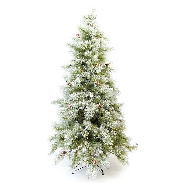Árvore de Natal Nassau Com 500 Leds - Bivolt - 825 Hastes - 2,4m - 1 unidade - Cromus - Rizzo