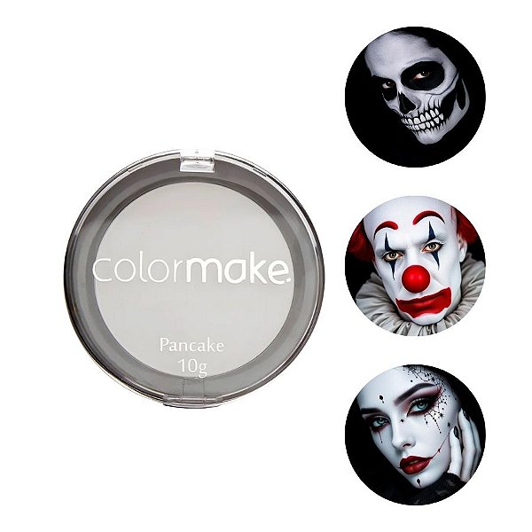 Pancake Branco - 1 unidade - ColorMake - Rizzo