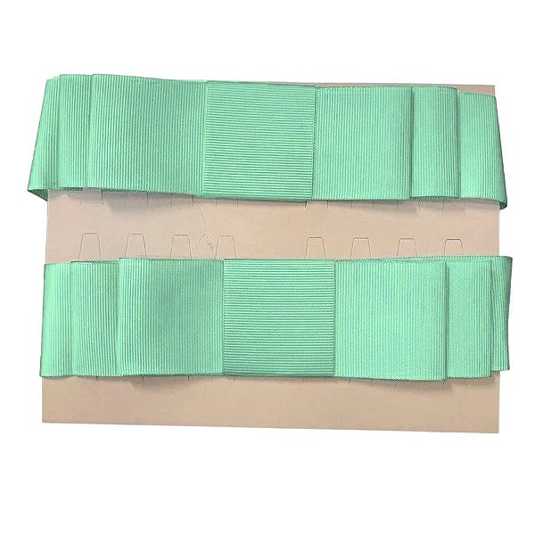 Laço Chanel Duplo Azul - 89cm - 2 unidades - Rizzo