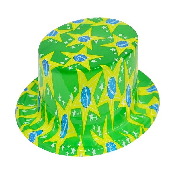 Chapéu de Plástico - Estrela - 1 unidade - Rizzo