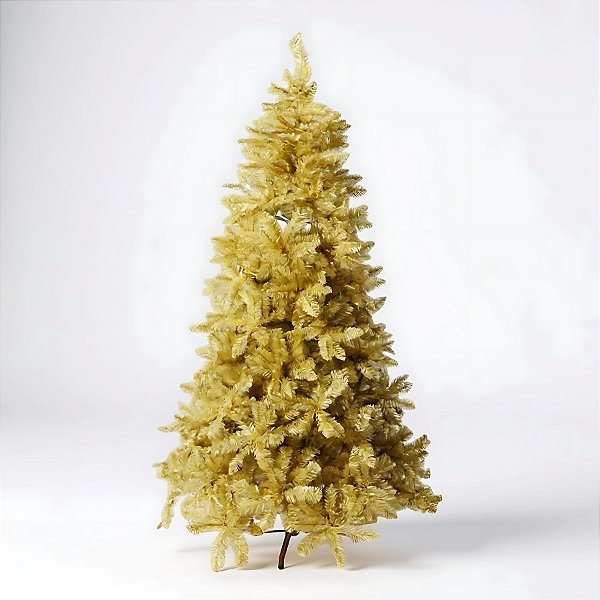 Árvore De Natal Firenze Ouro - 180cm - 1 unidades - Cromus - Rizzo