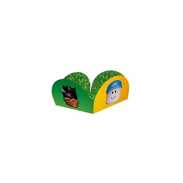 Porta Forminha - Robô Bloco - 3,5x3,5cm - 40 unidades - Junco - Rizzo