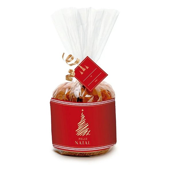 Kit Panetone 100g - Lines - 10 unidades - Cromus - Rizzo